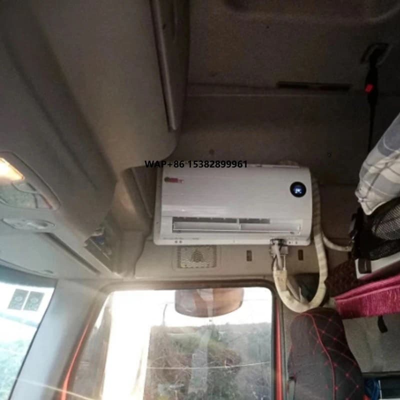 Universale 12V 24V Pesante/Luce Camion RV Van Auto Tetto Top Elettrico Auto Split Aria Parcheggio Condizionatore di Raffreddamento Con Telecomando