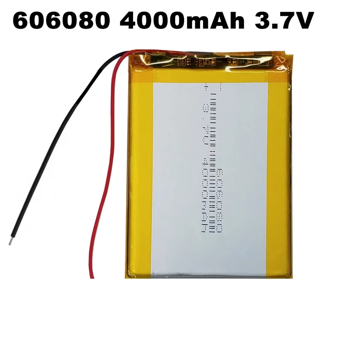 1-10PCS 606080 3.7V 4000mAh Batteria ai polimeri di litio per GIOCATTOLI POWER BANK, GPS, mp3, mp4 Fotocamera Altoparlante Bluetooth Registratore Tablet PC