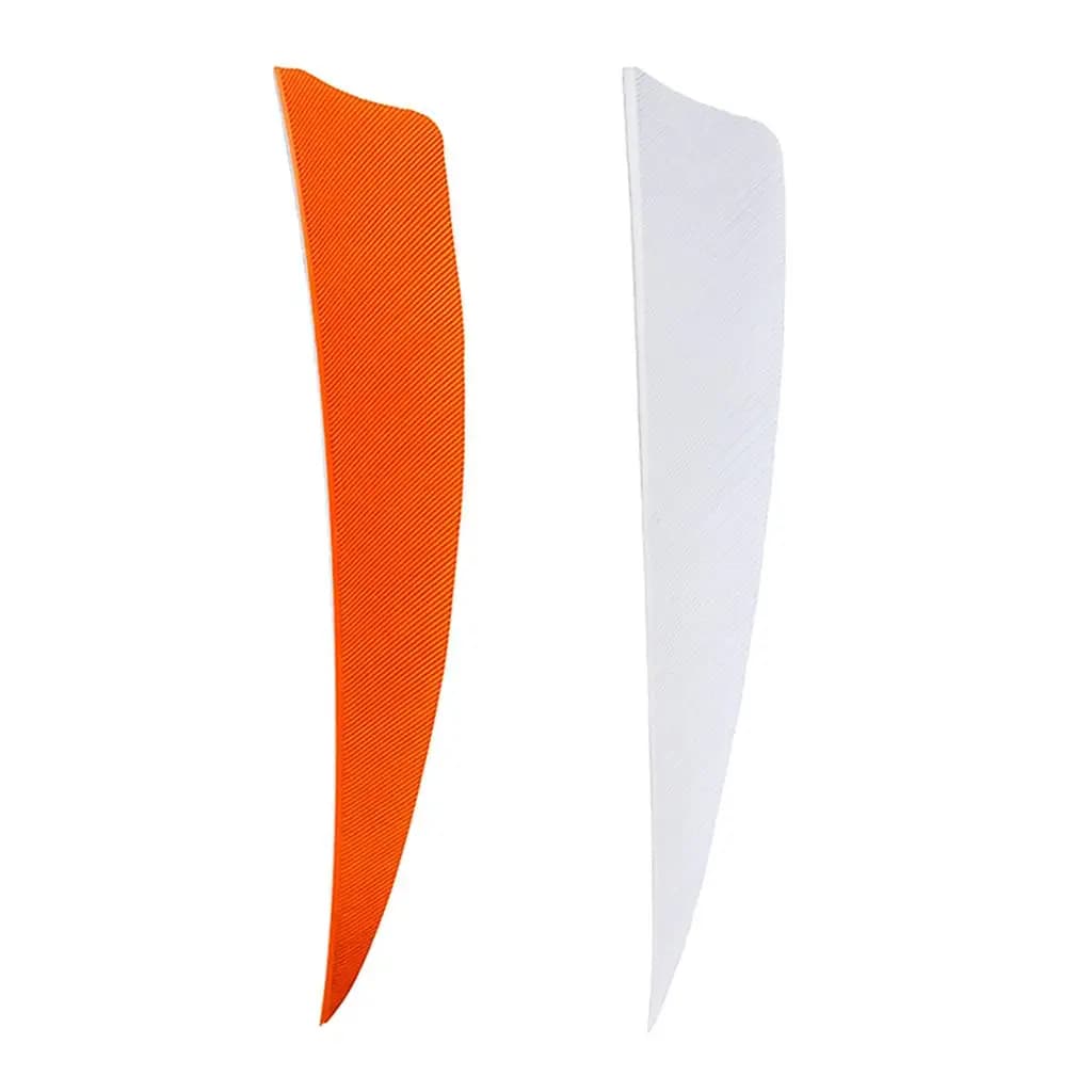 Archery Fletching Vanes Natural Feather Arrow Fins Lightweight for Arrows Target Shooting and Hunting