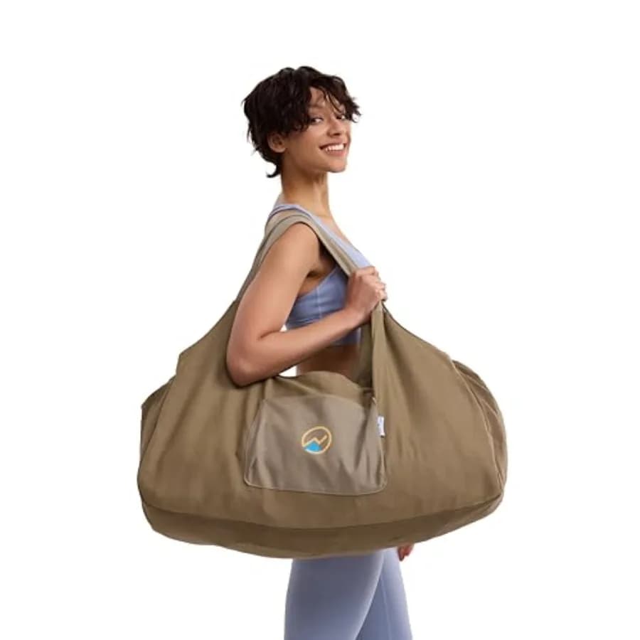 Borse e custodie per yoga, adatte a tutti i tuoi oggetti, borsa extra large per tappetino da yoga con cerniera completa e 3 tasche con cerniera.