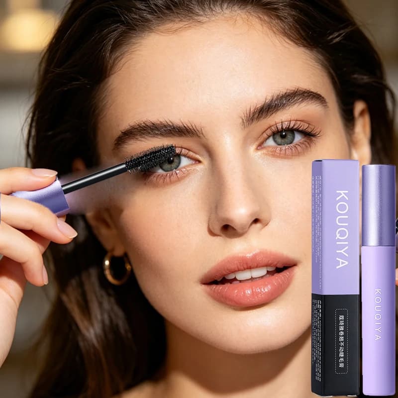 Eye Black, Which Is Waterproof and Sweat Proof, Can Hold Makeup Without Tingling, and Can Create Natural and Slender Eyelashes