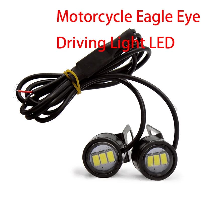 12V LED Driving Light 3W for motorcycle, Eagle Eye type, with retromarcia function, for Honda CB400 and Honda Shadow Moto