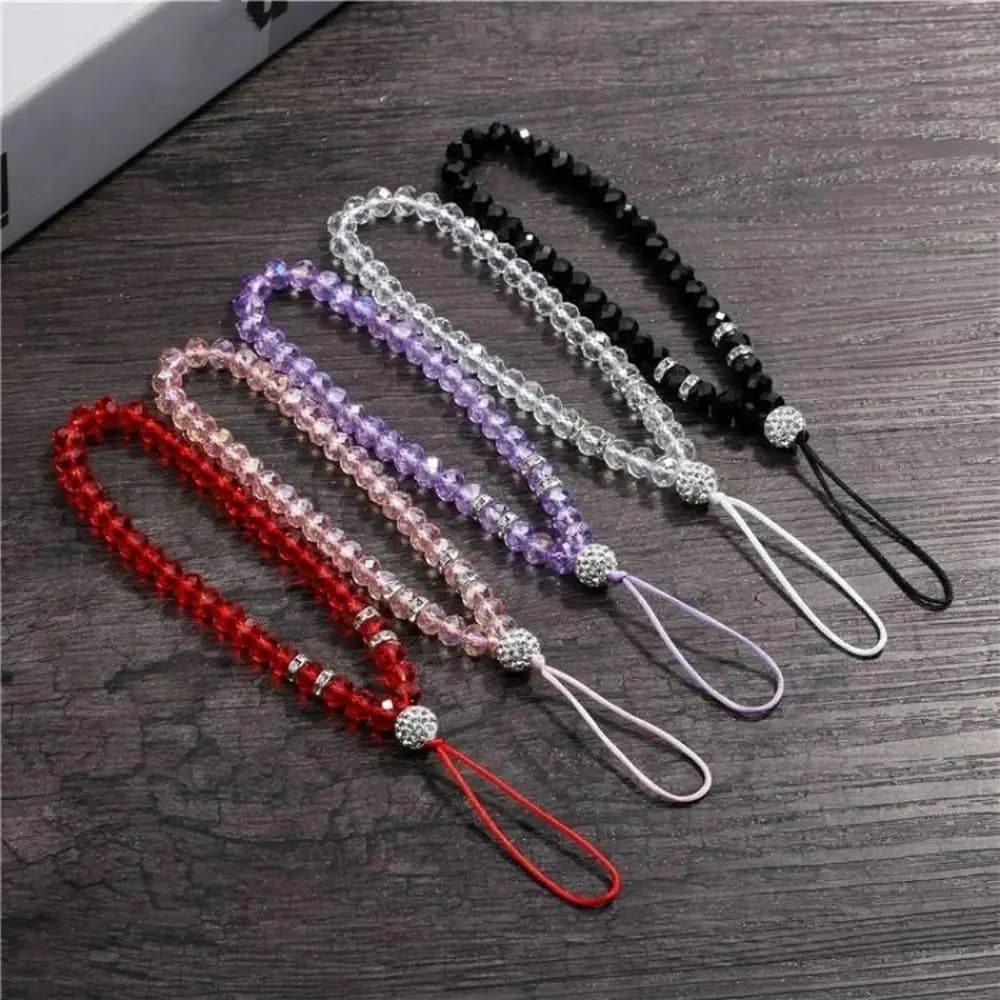 Nuovo 1PC di Cristallo di Lusso Cinghie Del Telefono Mobile Cordini Per Chiavi Bling Diamante Mano Cinturino Da Polso Corda Cavo di Supporto Cordino Per I Telefoni