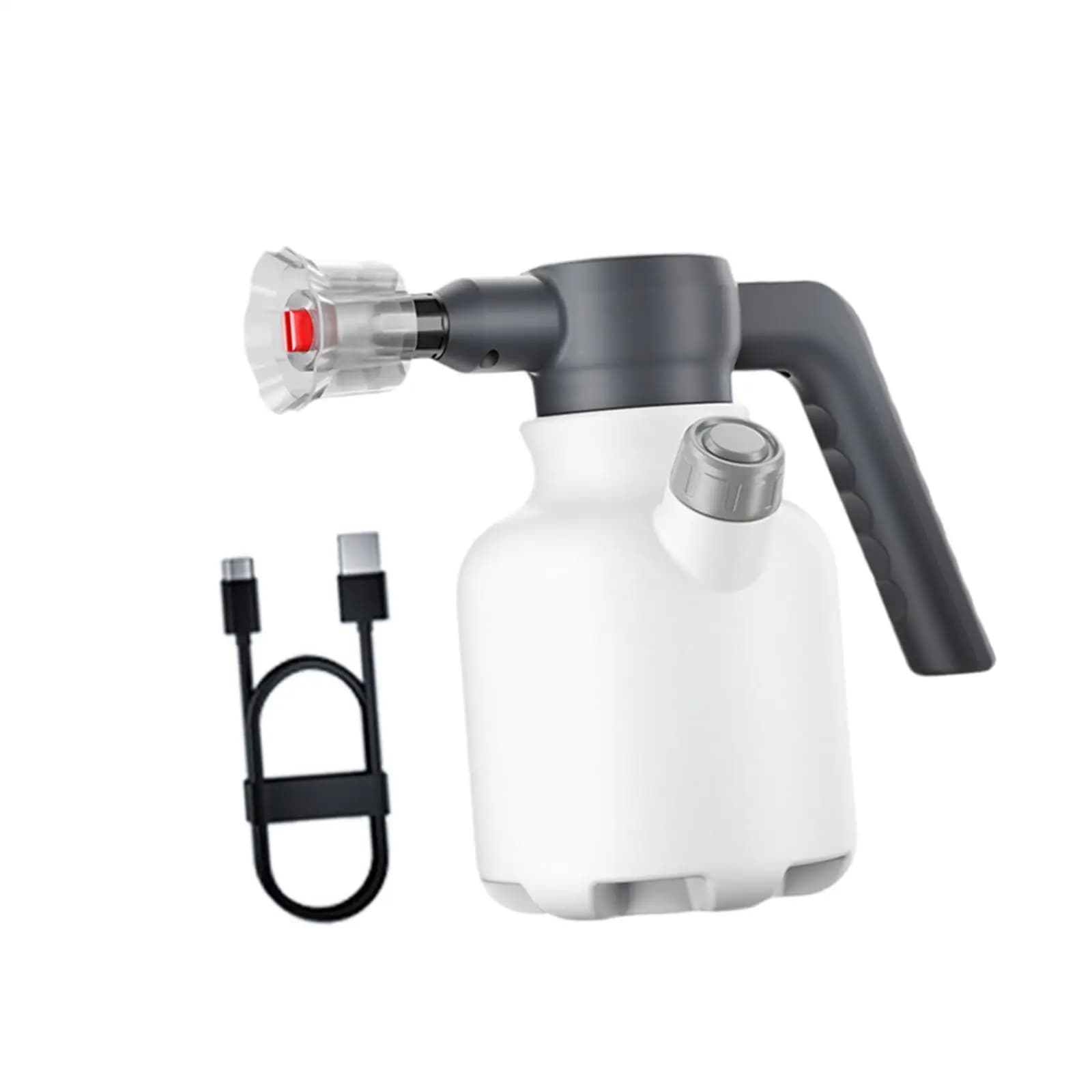 Spruzzatore Elettrico Avanzato per Schiuma, Pompa Portatile Pressurizzata per Lavaggio Auto, Giardino, Casa e Pulizia Scarpe
