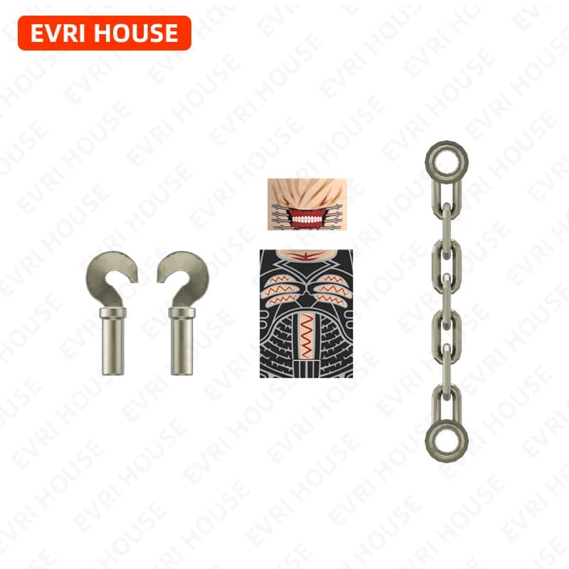 Film horror Hellraiser Mini mattoni Action Figures Building Block Bambole Accessori Giocattoli per bambini FT20-23