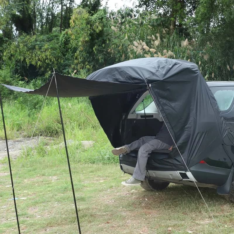 Per Land Rover Discovery 5 Tenda posteriore per auto Tenda da campeggio esterna Picnic Tenda di estensione posteriore Tenda posteriore per auto a prova di sole e pioggia