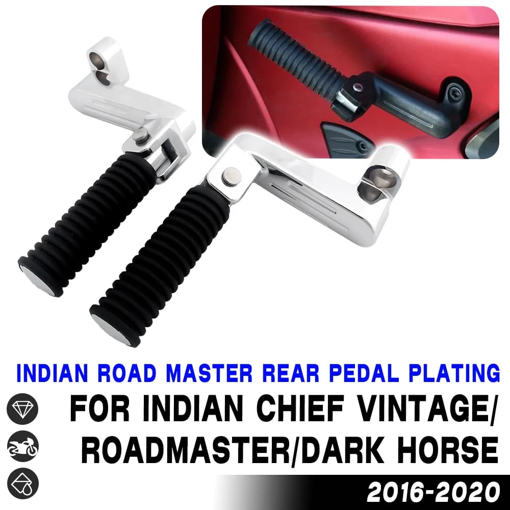 Kit pedana posteriore per passeggero adatto per Indian Chief Classic Chieftain Limited Roadmaster Elite Springfield Dark Horse 2014-2024