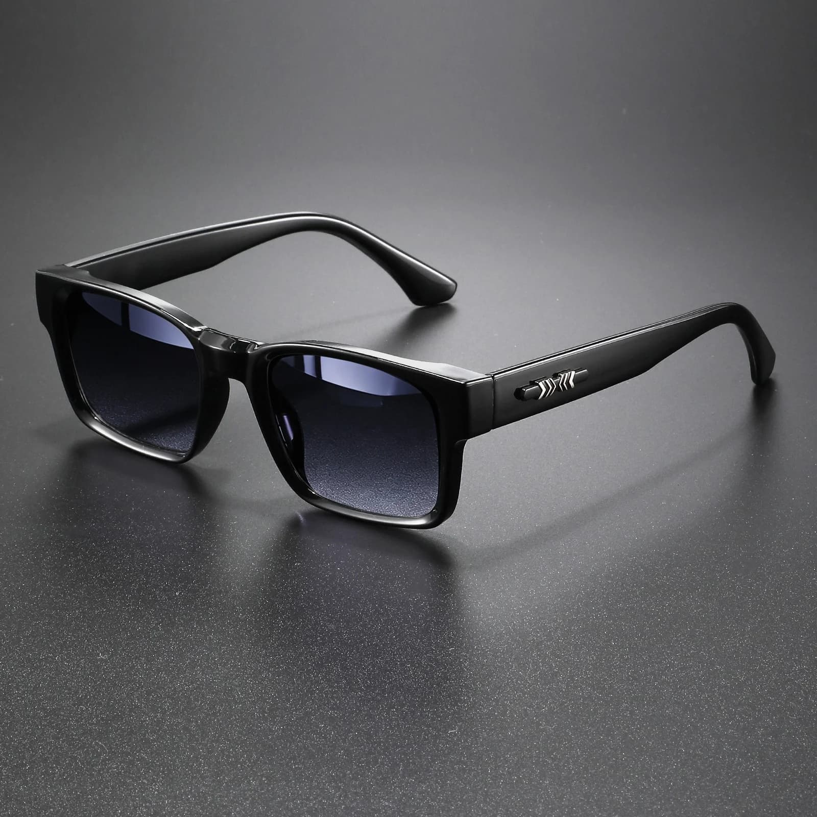 Light Luxury Square Sunglasses Minimalist Design Elegant Unisex Uv400 Protection Sun Glasses 2026 New