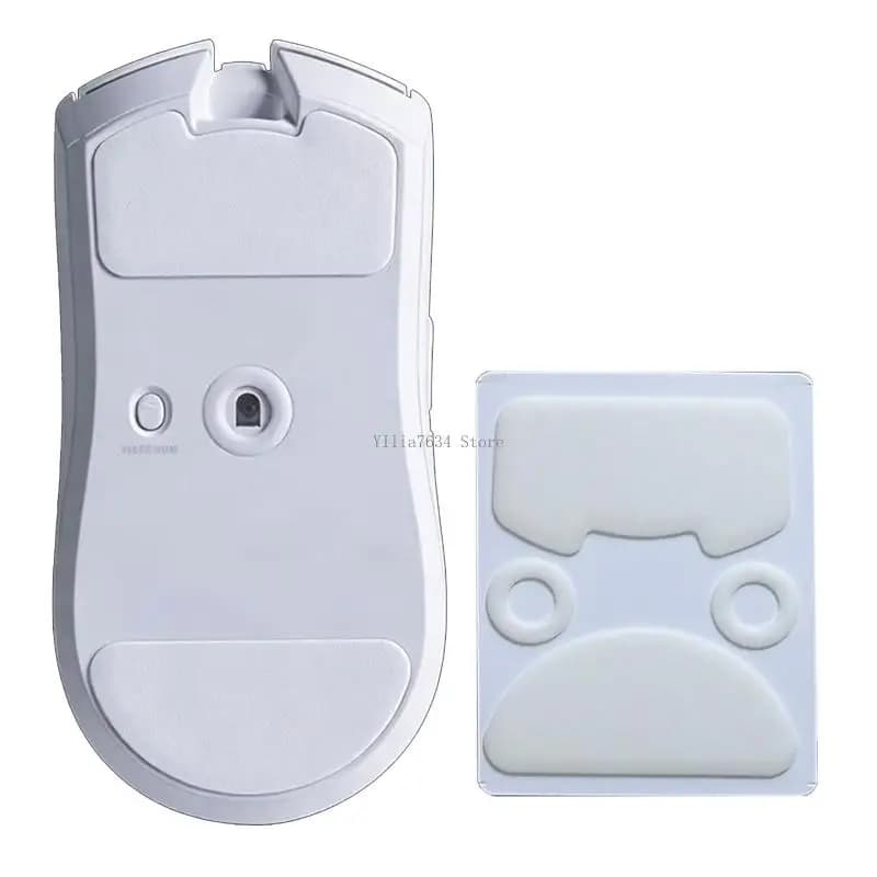 Espots Tappetino per pattini per mouse ICE con scorrimento silenzioso per piedini per mouse professionali