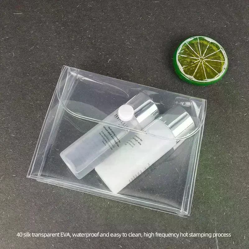 Passport Plastic Holder Organizer Envelope Portable Transparent PVC Storage Bag