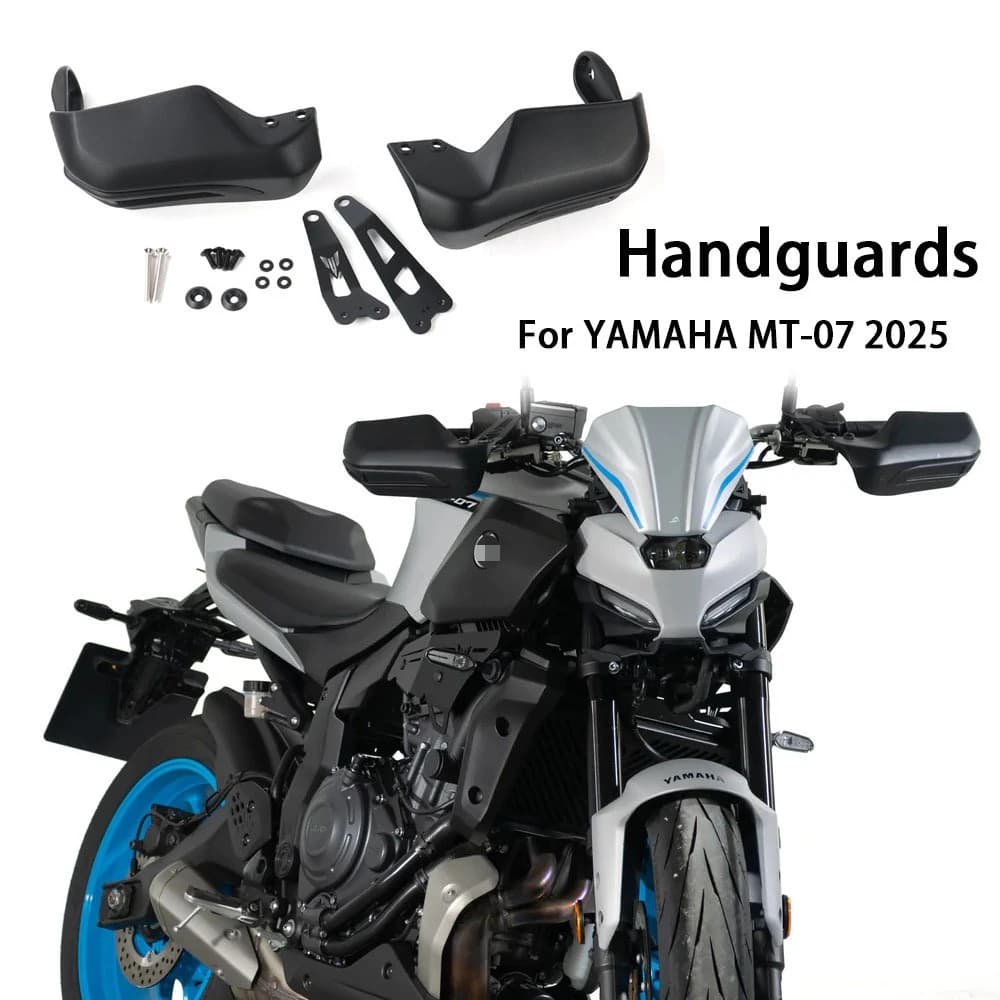 Paramani per YAMAHA MT-07 MT07 MT 07 2025, Protezione Manubrio, Deflettore Vento, Parabrezza, Protezione Leva Moto