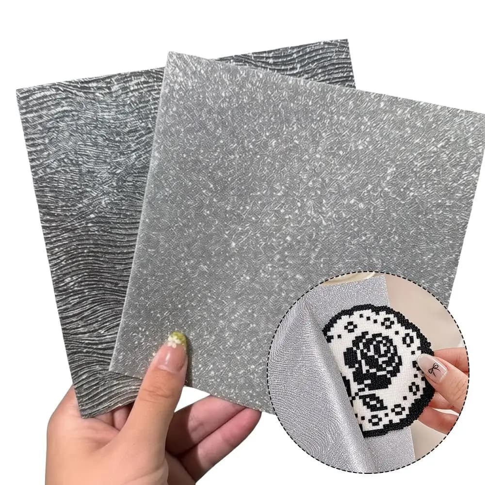 New Glitter Perler Beads Cloth Handmade DIY Accessories Iron-on Mat Perler Beadsheat-resistant Paper For Photo Perler Beads