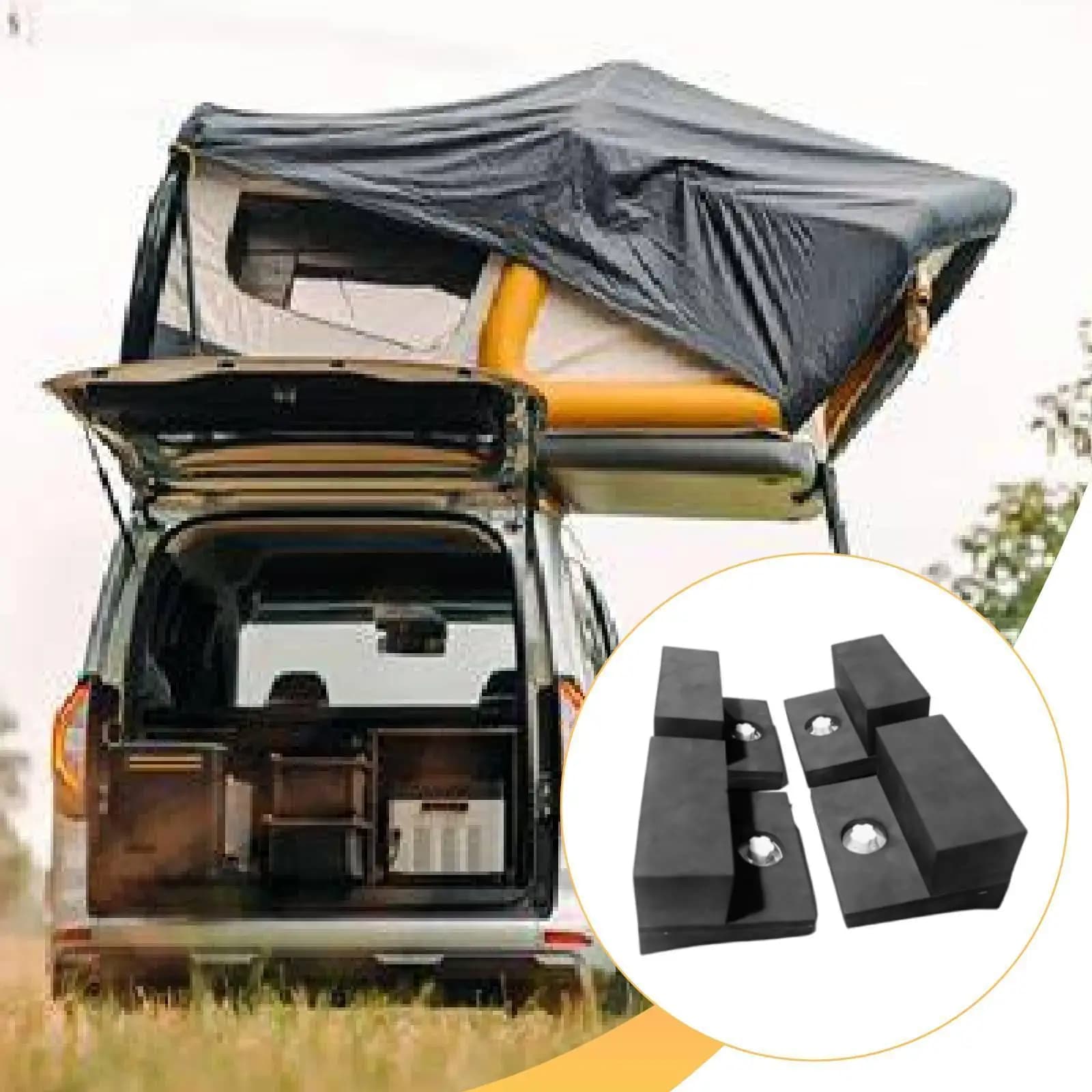 EVA Roof Tent Mounting Support Blocks Alternative to Crossbars for Inflatable Car Roof Tents Camping