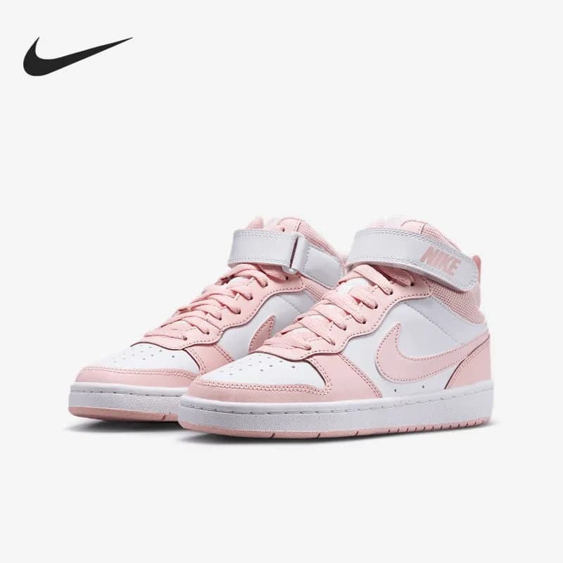 Nike/New comfortable mid-top casual court sneakers for boys and girls from NikeCD7782-122