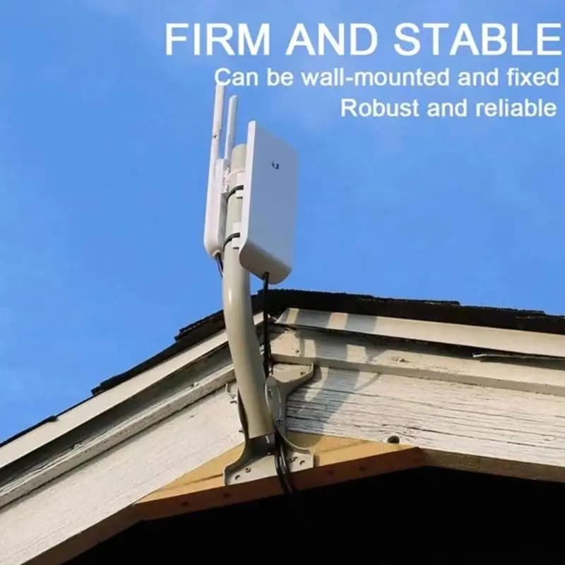 Staffa montaggio per pali per carichi pesanti 652F Pali montaggio per antenne regolabili per extender WiFi