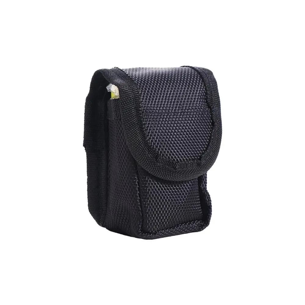 Waist bag for oxymeter, multifunctional nylon protective case for oxymeter, coin bag, black transport bag for pulsoxmeter