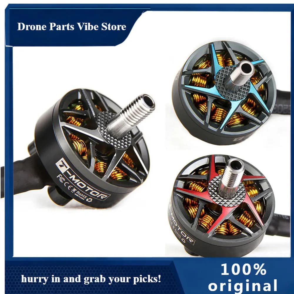 FyT-Motor F60 Pro IV V2.0 1750KV 1950KV 2550KV 4-6S Brushless Motor for RC Drone FPV Racing