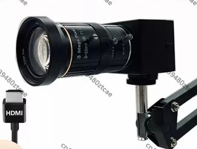 4K 60FPS 10X Optical Zoom Camera HDMI USB3.0 Driver Free PC Live Stream Industrial Webcam