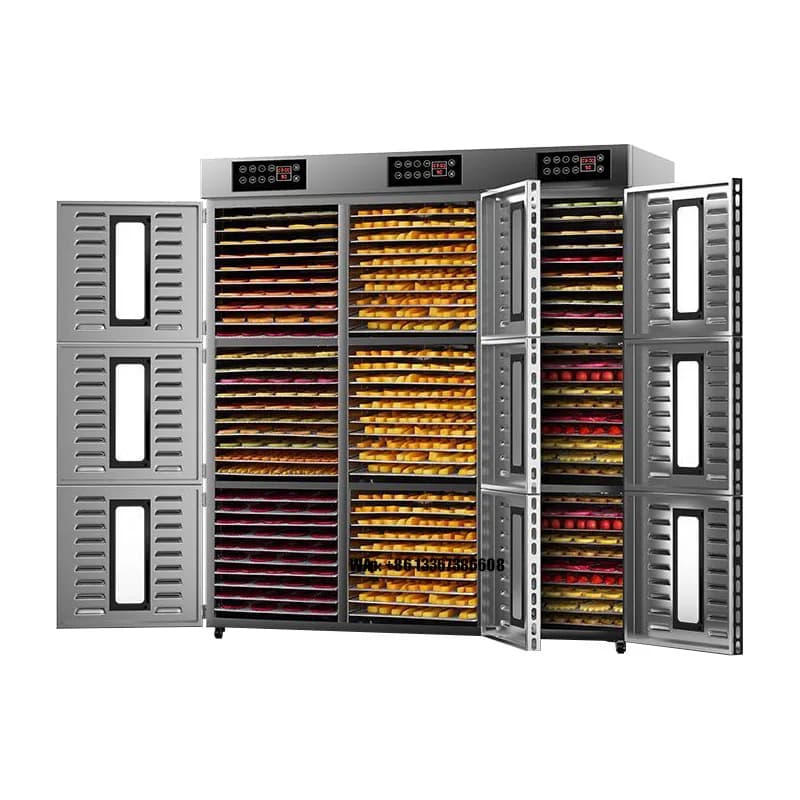Essiccatore Industriale a Pompa di Calore per Frutta e Verdura Essiccata, Macchina per Essiccazione ad Aria Calda, Armadio Essiccatore per Alimenti, Uso Commerciale in Vendita