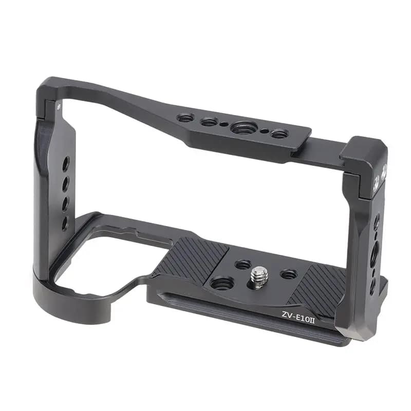 Set Ergonomico con Impugnatura Stabilizzatrice in Lega e Supporto per Treppiede per Sony ZV-E10 II - AU47