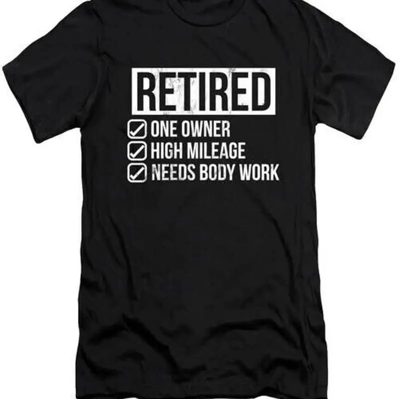 Work-shirt for the body with a retired high mileage owner S 2XL Fast shipping
