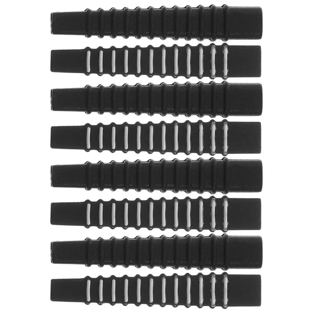 8Pcs High-Grip Silicone Eyeglass Sleeve Cushions Anti-Slip Temple Tips Ear Support Retainer for Eyeglasses Sunglasses Comfort