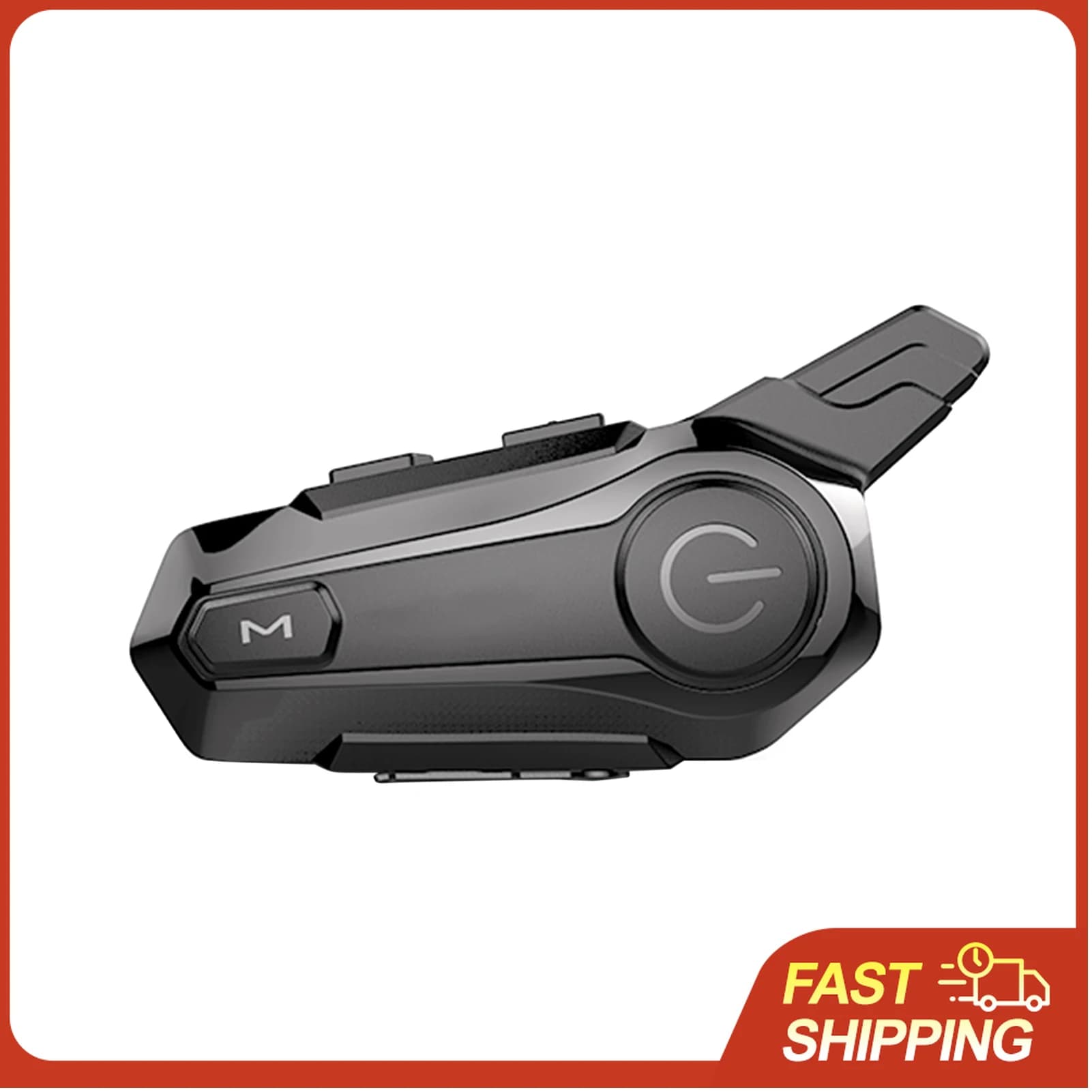 BT Intercom for Motorcycle with BT Headphones for Helmet, Universal Waterproof Communication System for ATV, Cross and Motorcycle Motorbikes