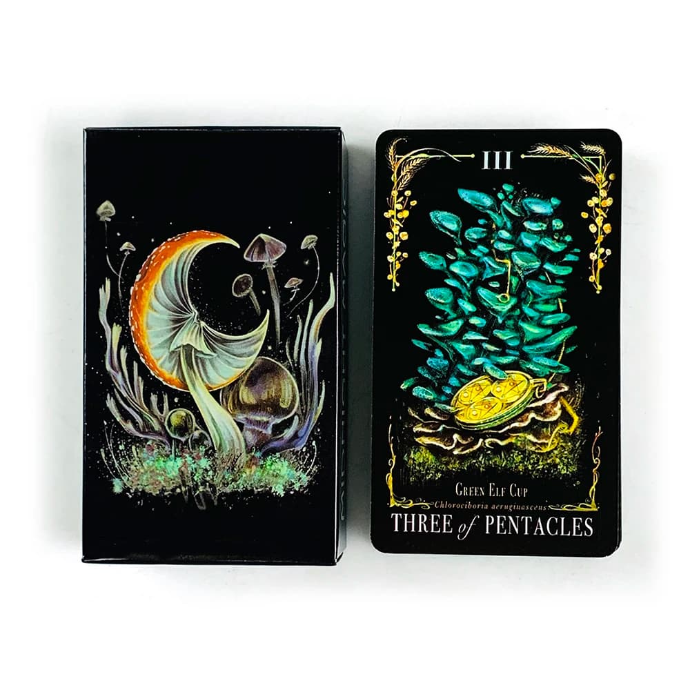 Squisite carte dei tarocchi Un mazzo da 78 Oracle Visioni inglesi Edizione divinazione Giochi Borad, ideale per divinazione, meditazione