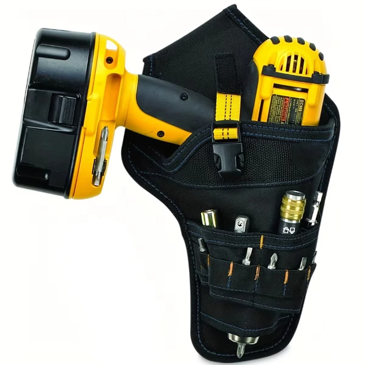 Multi-functional Tool Bag Waterproof Drill Belt, Electric Tools, Keys, Hammers and Screwdrivers