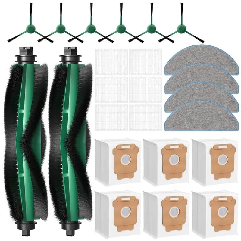 【NEW A39M】 Combo Robot Vacuum Vacuum Brush Dust Bag Filter Roller Mop Spare Parts