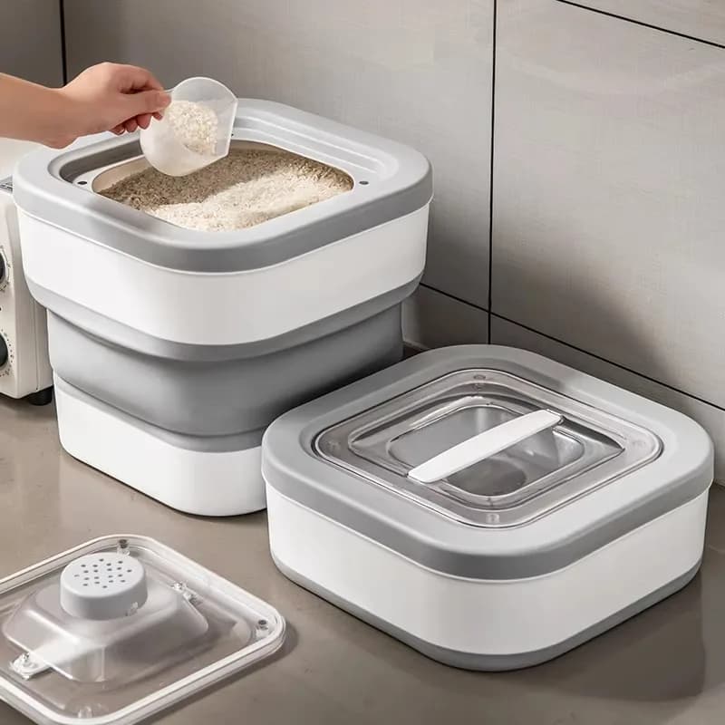 Contenitore Pieghevole Portatile in Plastica per Alimenti per Cani e Animali Domestici, Vendita all'Ingrosso del Produttore