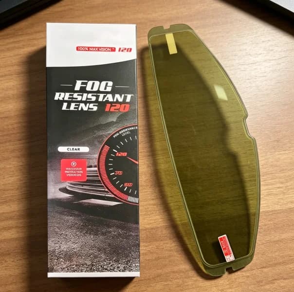 HJ31 Anti Fog Insert for HJC i70 i10 Helmet Visor, Durable Fog Resistant Nano Coating Anti-fog Film Motorcycle Accessories