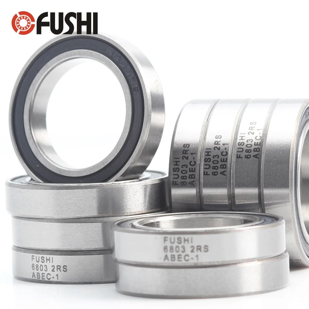 6800RS 6804RS 6801RS 6803RS Cuscinetto 10PCS Slim Sezione Sottile Cuscinetti A Sfera A Gola Profonda 6800 6804 6801 6803 2RS