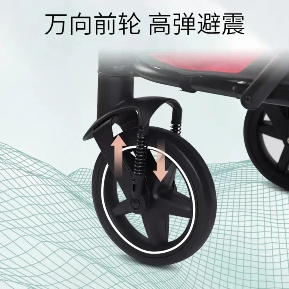 new Pet Stroller Foldable Dog Transporter Outdoor Travel Dog Cat Trolley Walking Separable Pet Carrying Bag Bearing Weight 35KG