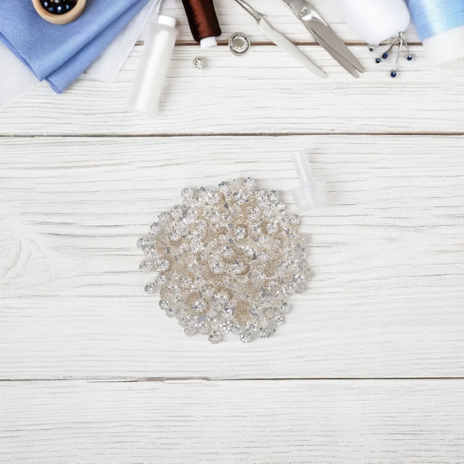 1000 Pezzi di Copriperle in Ferro a Forma di Fiore, Forniture per la Creazione di Gioielli, Tappi per Perle, Distanziatori per Braccialetti Fai da Te, Collane e Artigianato