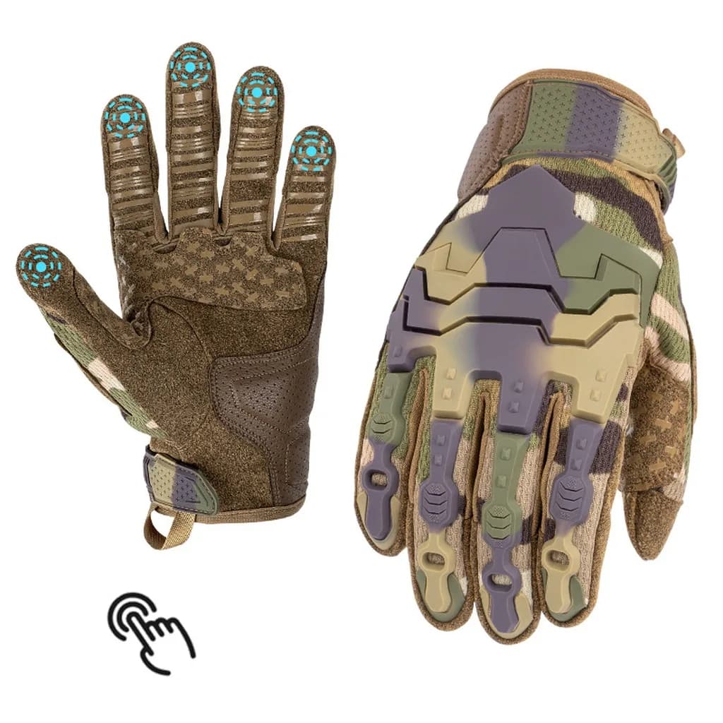 Gloves Wear Resistant Protective Gloves Motorcycle Riding Gloves Thickened For Outdoor Activities Outdoor Sports Cycling