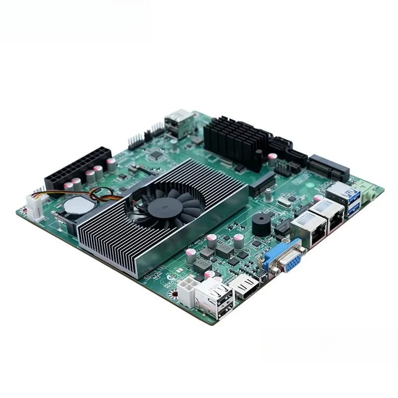 N5095 NAS Motherboard 11-Core Processor 12 SATA3.0 Ports NAS Server Mainboard Storage Mainboard