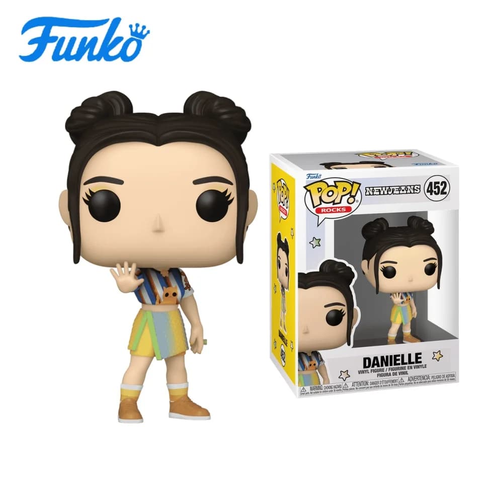 Figure della serie Funko Rock: Newjeans - Danielle - Regalo di Capodanno - un fantastico regalo per amici e familiari per Natale, Capodanno e compleanni, decorazione a tema pop culture, regalo di compleanno, oggetti da collezione di fumetti, prodotti ufficiali con licenza, oggetti da collezione premium, souvenir di fumetti, regali per geek, oggetti da collezione