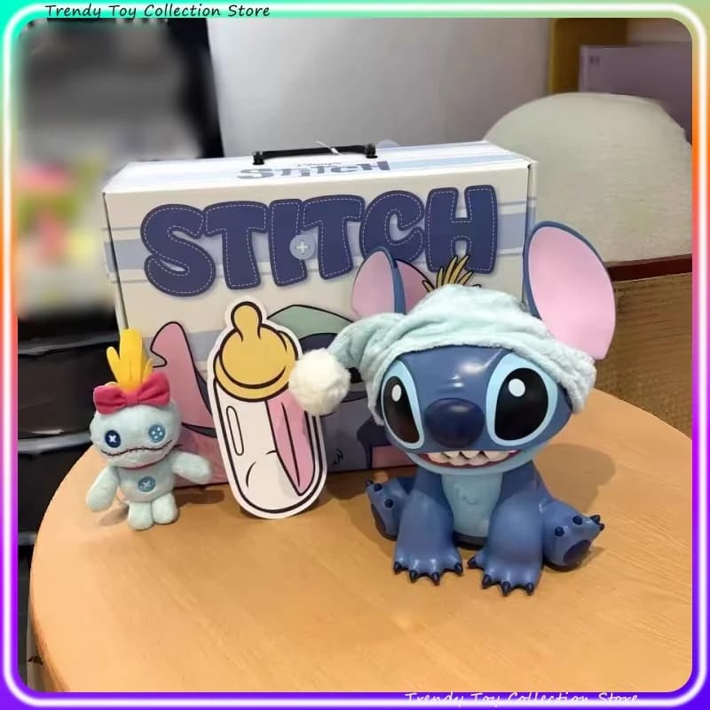 Altoparlante a Forma di Grande Bambola Stitch con Pigiama, Confezione Regalo Portatile, Regalo di Compleanno per Coppie, Regalo Pratico per la Fidanzata per San Valentino Cinese