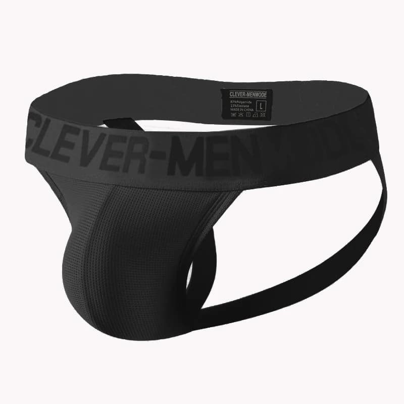 Sexy Thong Men Mesh Panties Jockstrap Buttocks Underwear G String Penis Pouch String T Back Erotic Lingerie Underpants