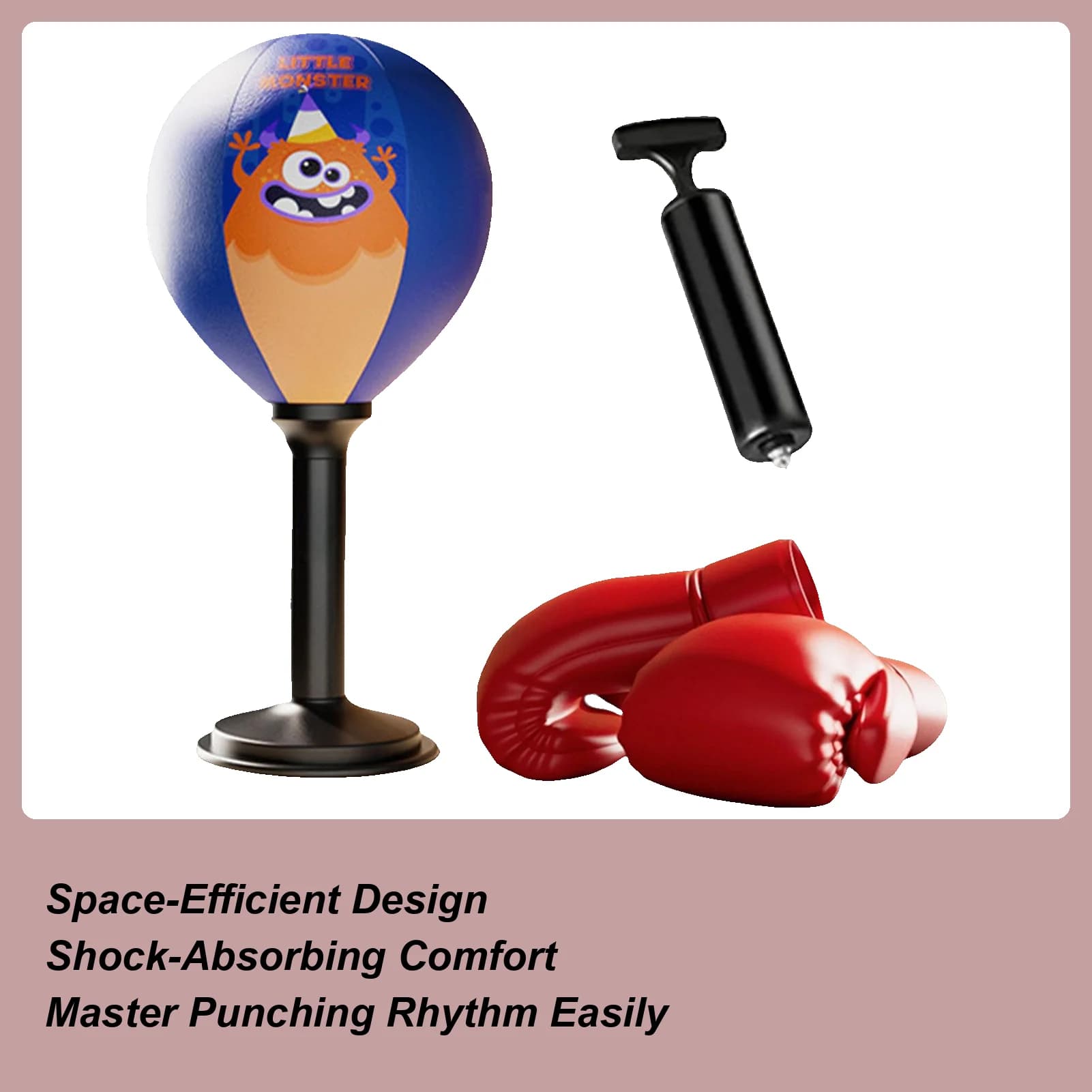 Training Toy for the reaction of the table boxing bag with super suction cup Antistress boxing bag for children Adults Stay in the house bedroom