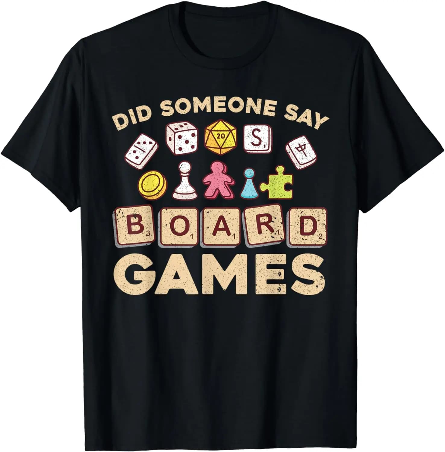 Cool Board Games for Men Women Game Nerd Gamer Chess Lovers T-Shirt Graphic T Shirts Men Clothing Tops Streetwear