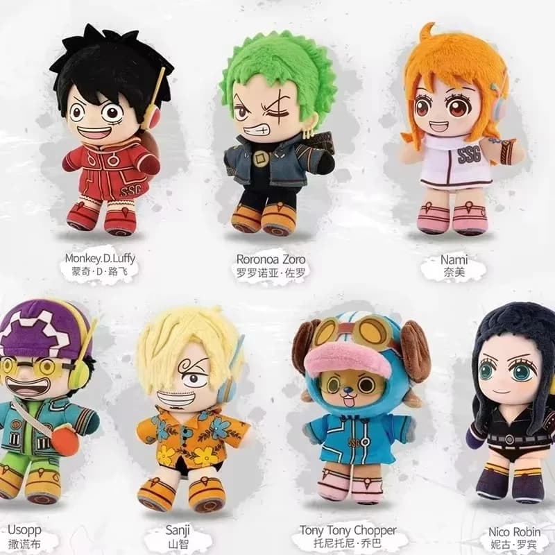 EAKI One Piece Egghead Arc Series Blind Box Doll Mini Anime Action Figure Collectible Model Mystery Toy Gift For Fans