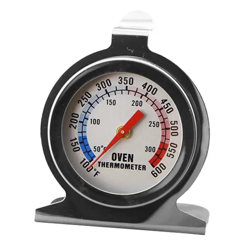 Indicatore di temperatura per frigorifero Indicatore di temperatura in acciaio inossidabile Quadrante trasparente Strumento di cottura per picnic in viaggio a casa e
