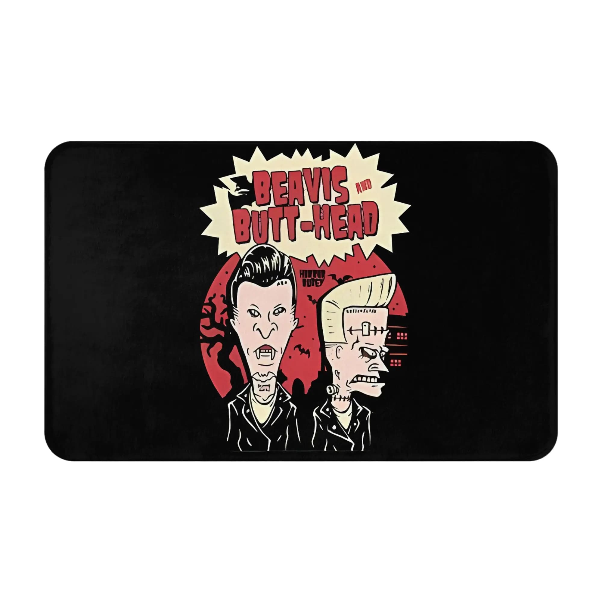 Halloween Christmas Decorations Bedroom Mat Beavis and Butt Head Doormat Living Room Carpet Entrance Door Rug Home Decoration