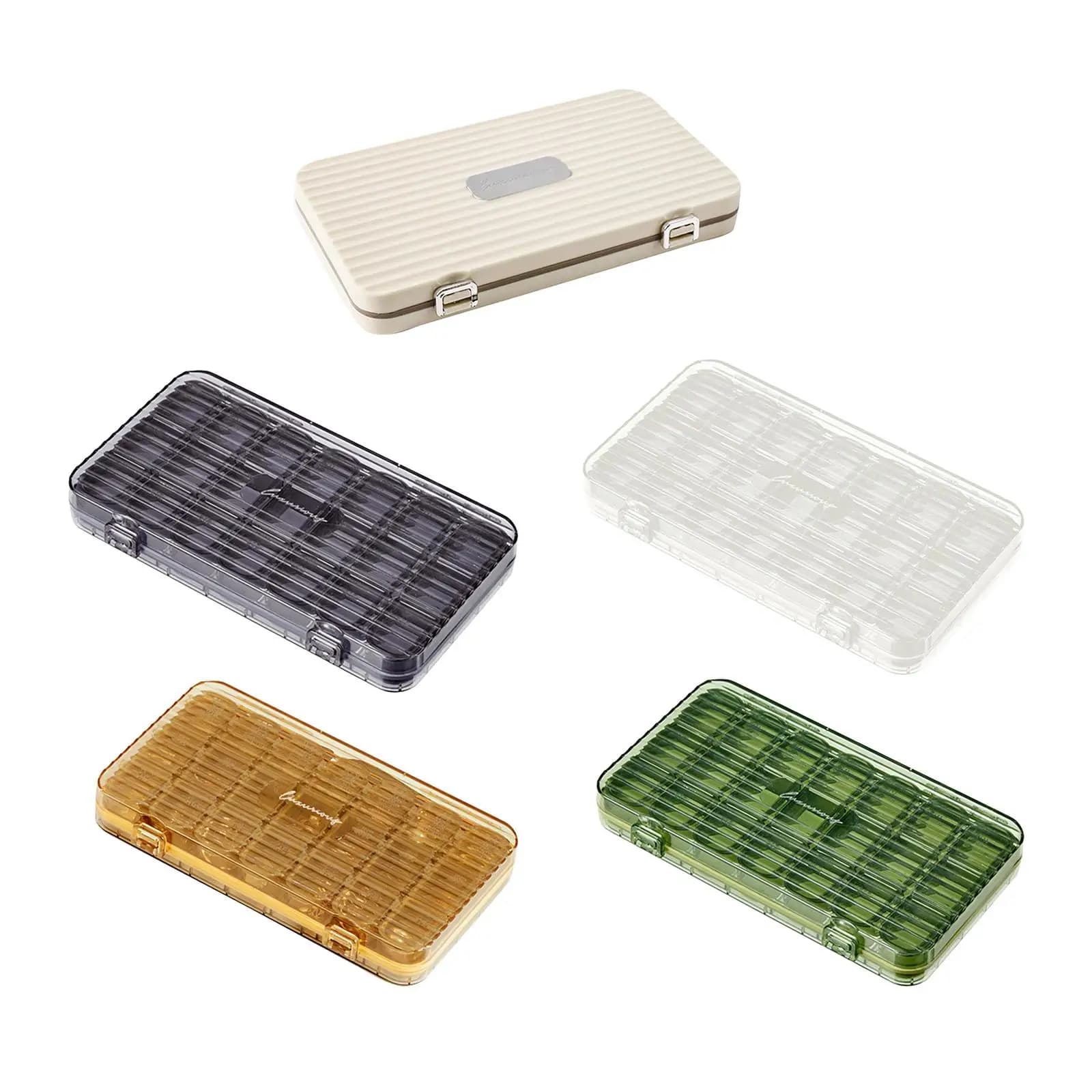 Jewelry Organizer Box Bead Storage Containers 21 Compartments Earring Display Box for Art Supplies Ear Beads Crafts
