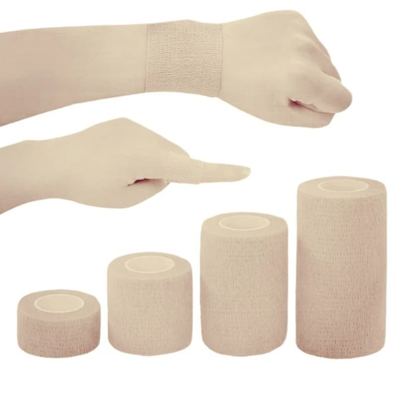 1 pz impermeabile benda autoadesiva pelle muscolare ferita medicazione nastro articolazioni delle dita avvolgere kit di pronto soccorso patch benda elastica