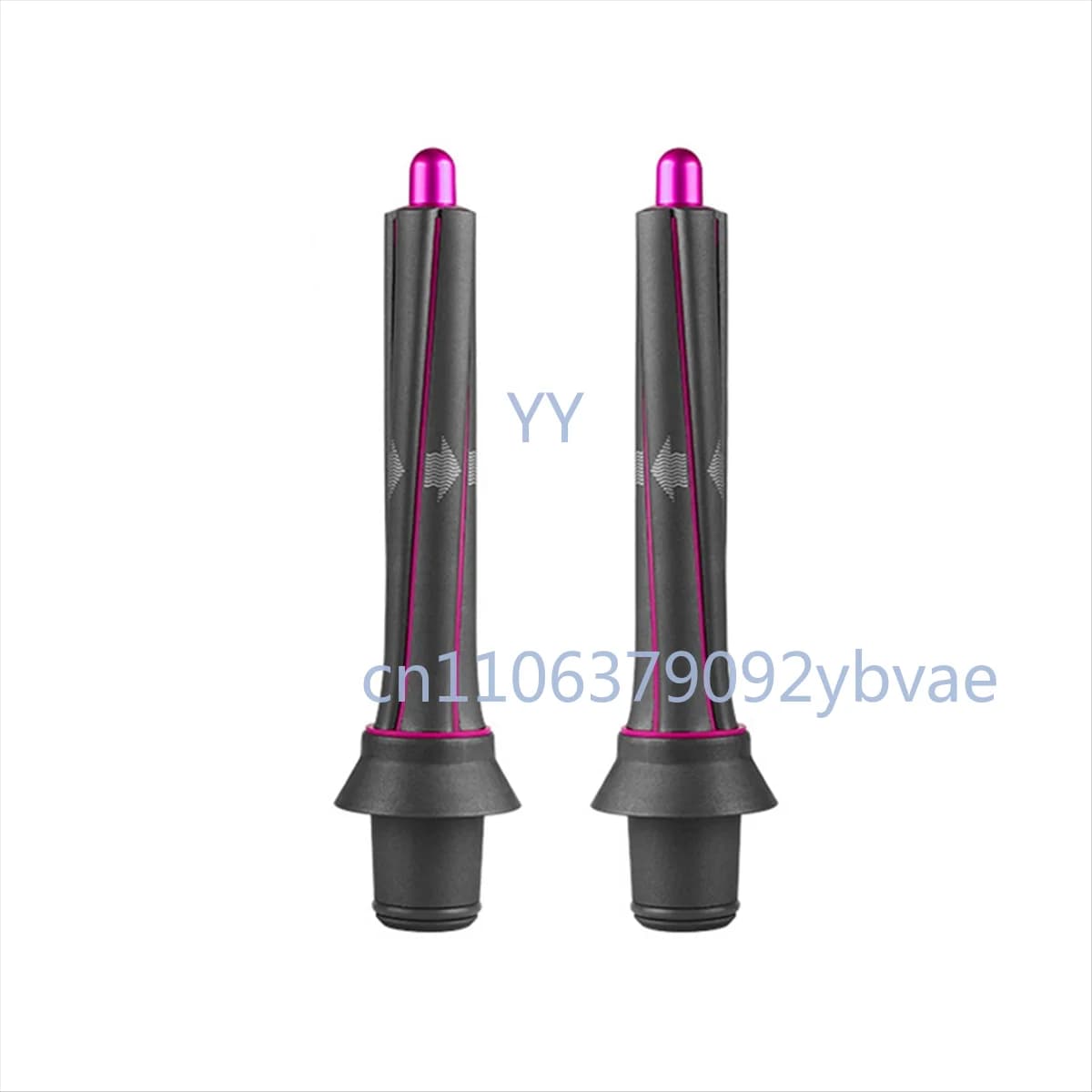 Accessory for Dyson Supersonic Hair Dryer, Red Cylindrical Pet, Automatic Wrinkling Attachment