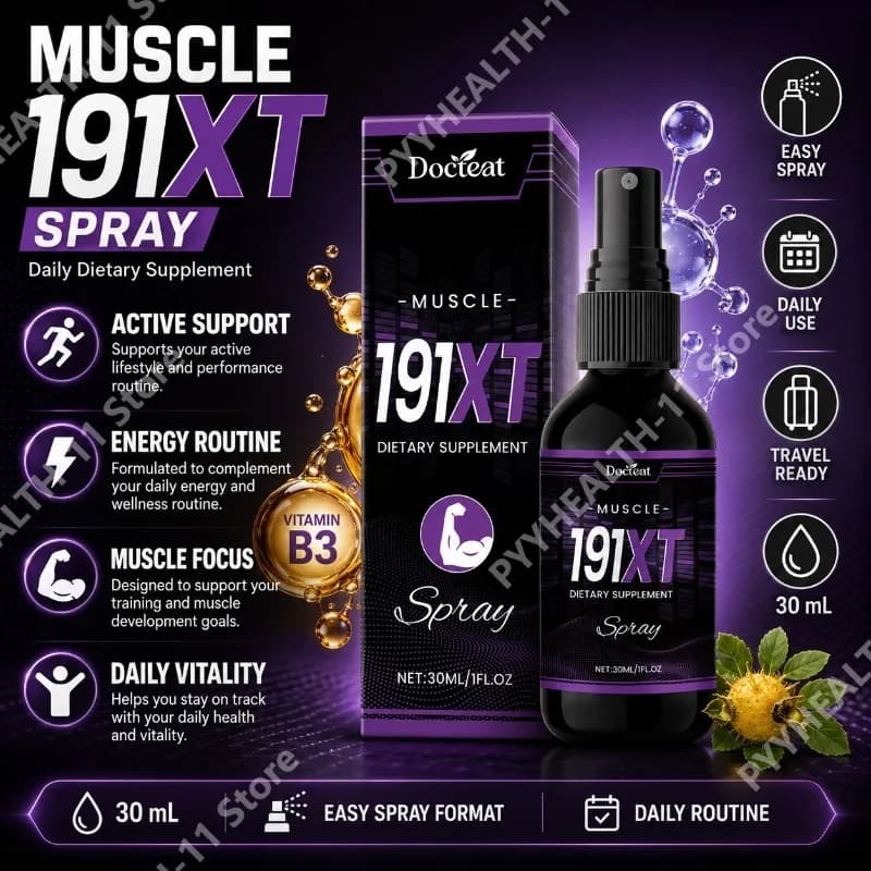 L-Arginine & Vitamin B3 Supplement Spray Botanical Amino Acid Blend for Men Women Active Lifestyle Support 30 ML