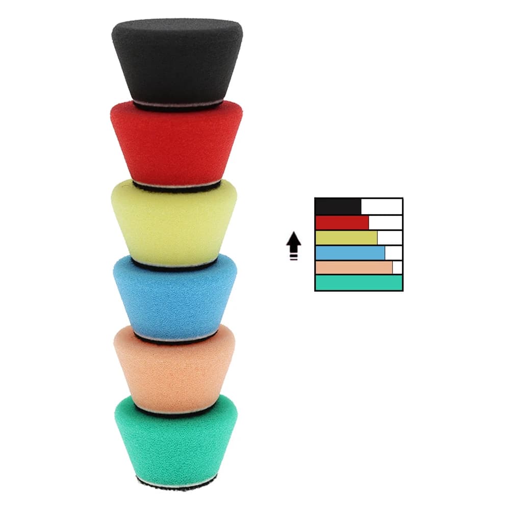 1 inch car beauty waxing and polishing tool, polishing sponge, ultrafine fiber cleaning, used to improve the gloss of sur paint